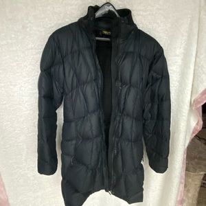 Women’s Mountain Hardwear Coat jacket parka black puffer down quilted s small